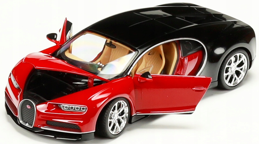 

Welly Metalowy Model Sportowe Auto Bugatti Chiron
