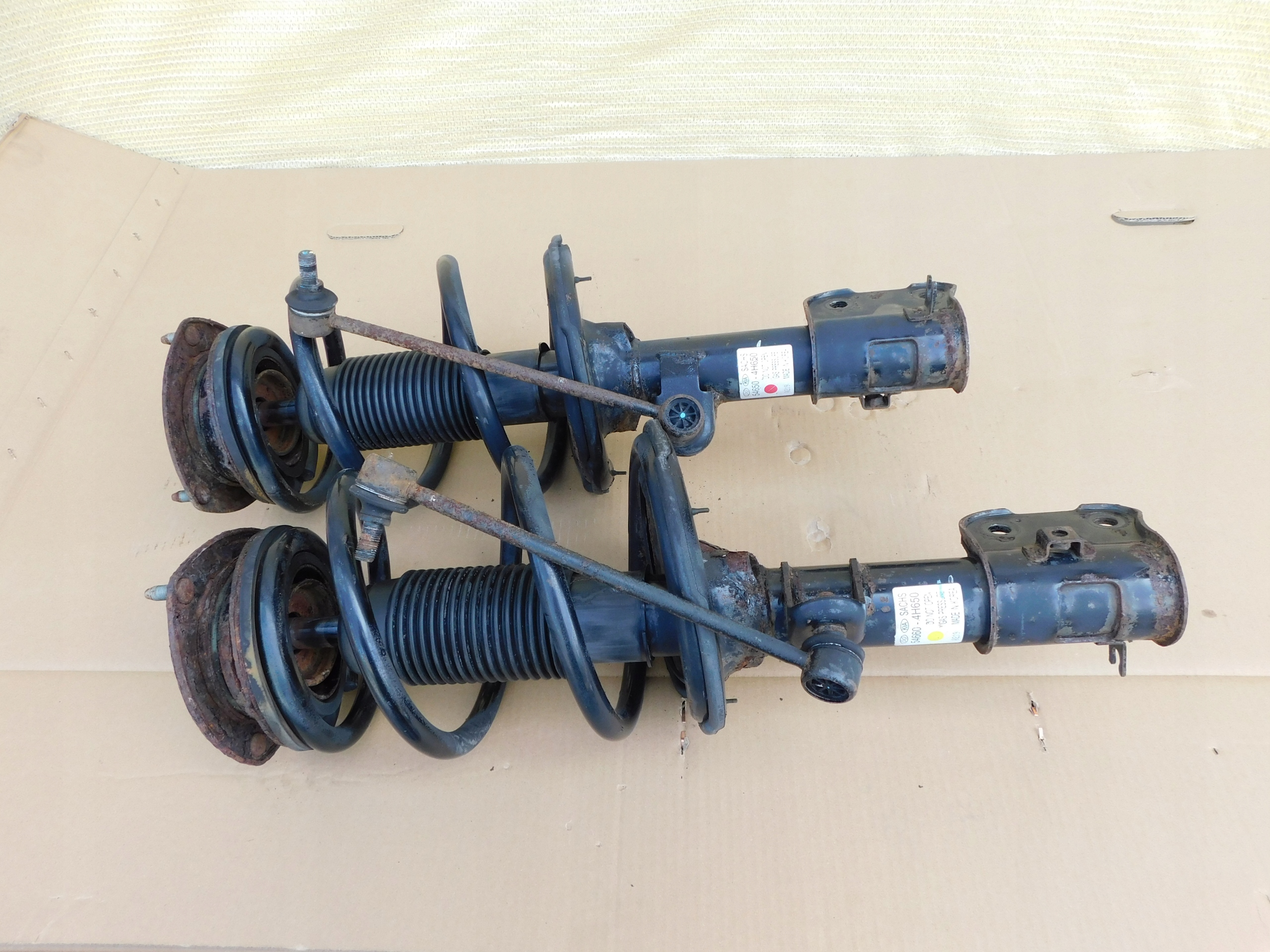 shock absorber front Macpherson Hyundai H1 II Starex original 54650-4H650