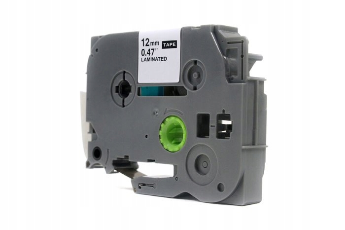 Taśma JetWorld Czarny na Złotym Zamiennik Brother 12mm x 8m TZe-831 (TZE831