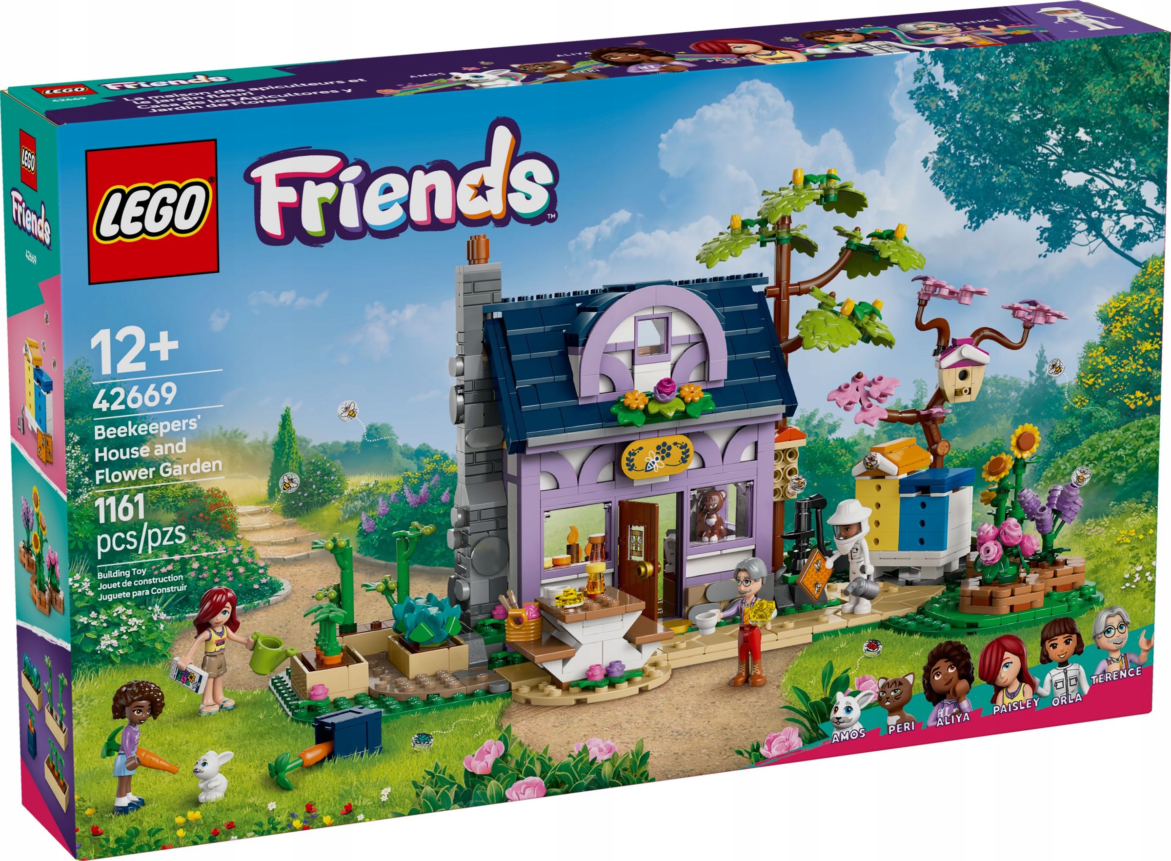 Lego Friends 42669 Dom Pszczelarzy I Kwiatowy Ogród 12+ Nowy