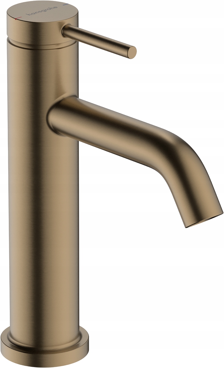 Bateria umywalkowa stojąca Hansgrohe Tecturis 73310140 brąz szczotkowany