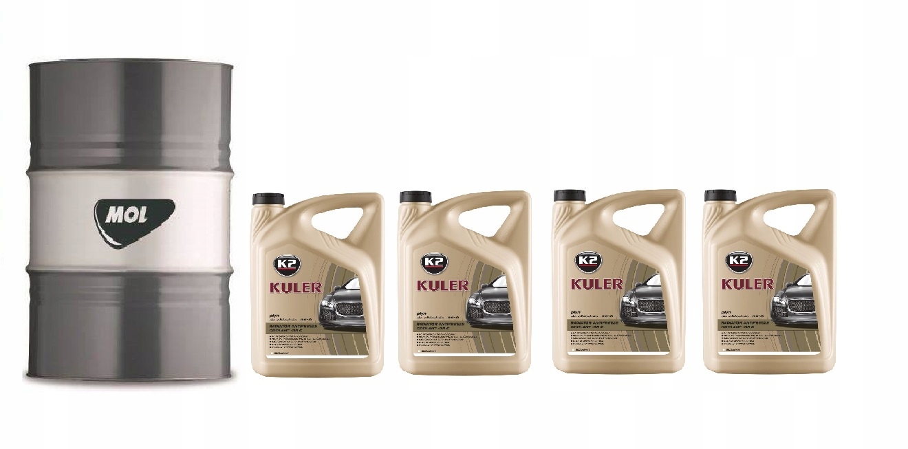 MOL HYDRO HVLP 46 170KG. + 20L. PŁYNU DO CHŁODNIC