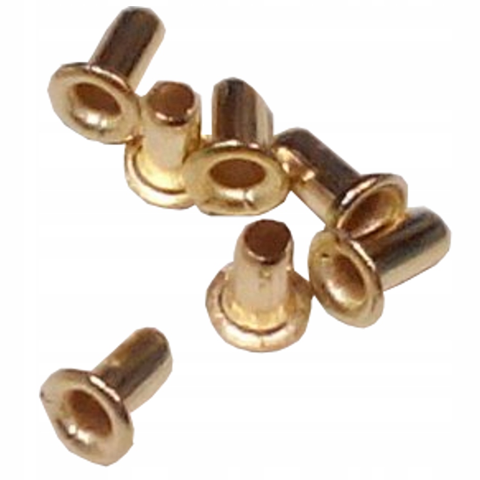 Tulejki przelotki do ramek 2,5X4,5mm 11000szt 1kg Producent inny