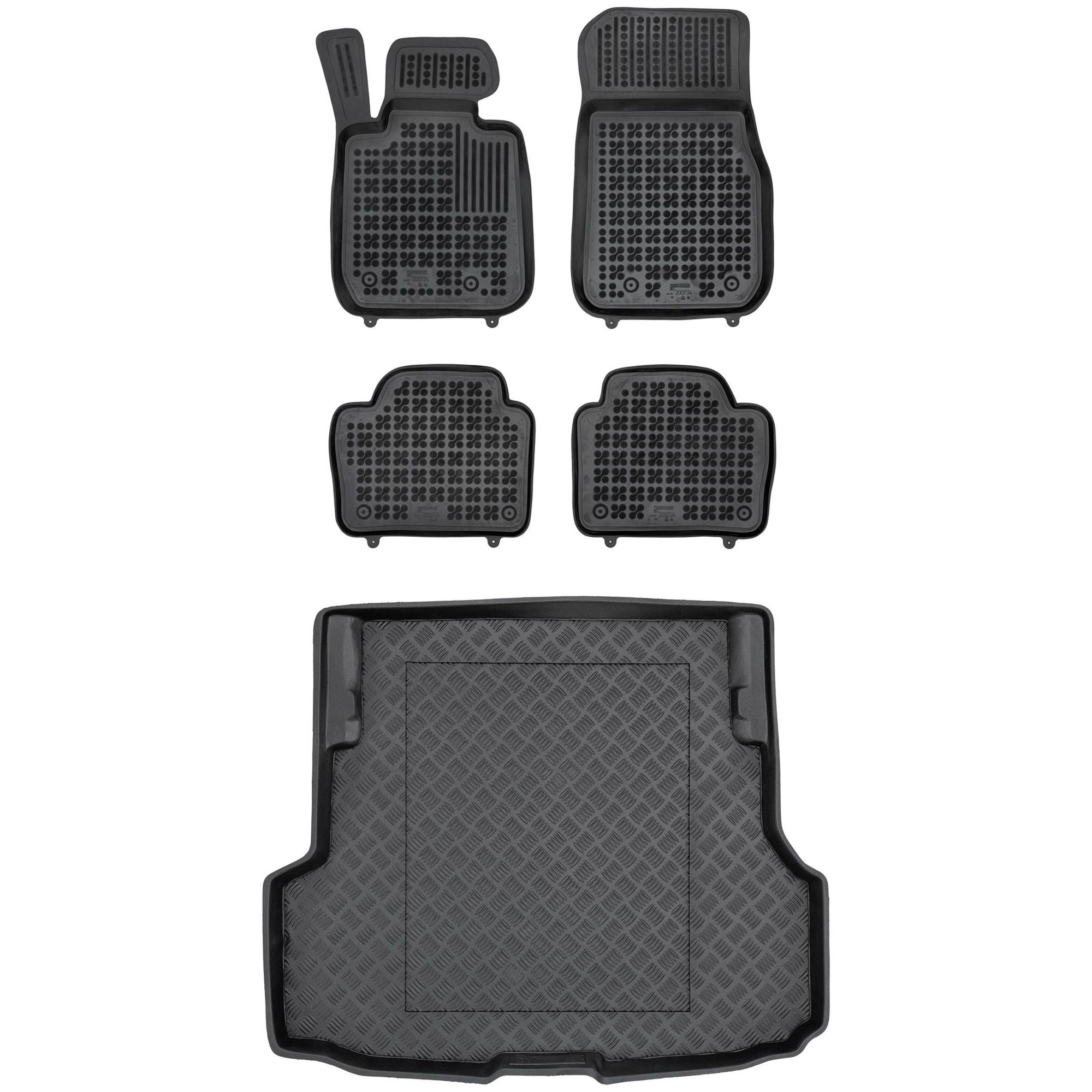 Sada koberčekov a rohoží Bmw radu 4 F36 2014-2021 Coupe Gran Coupe