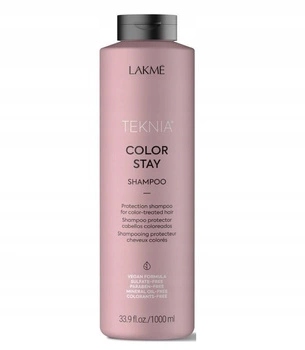 Lakme Teknia Color Stay Shampoo 1000 ml Šampon chránící barvu XXL