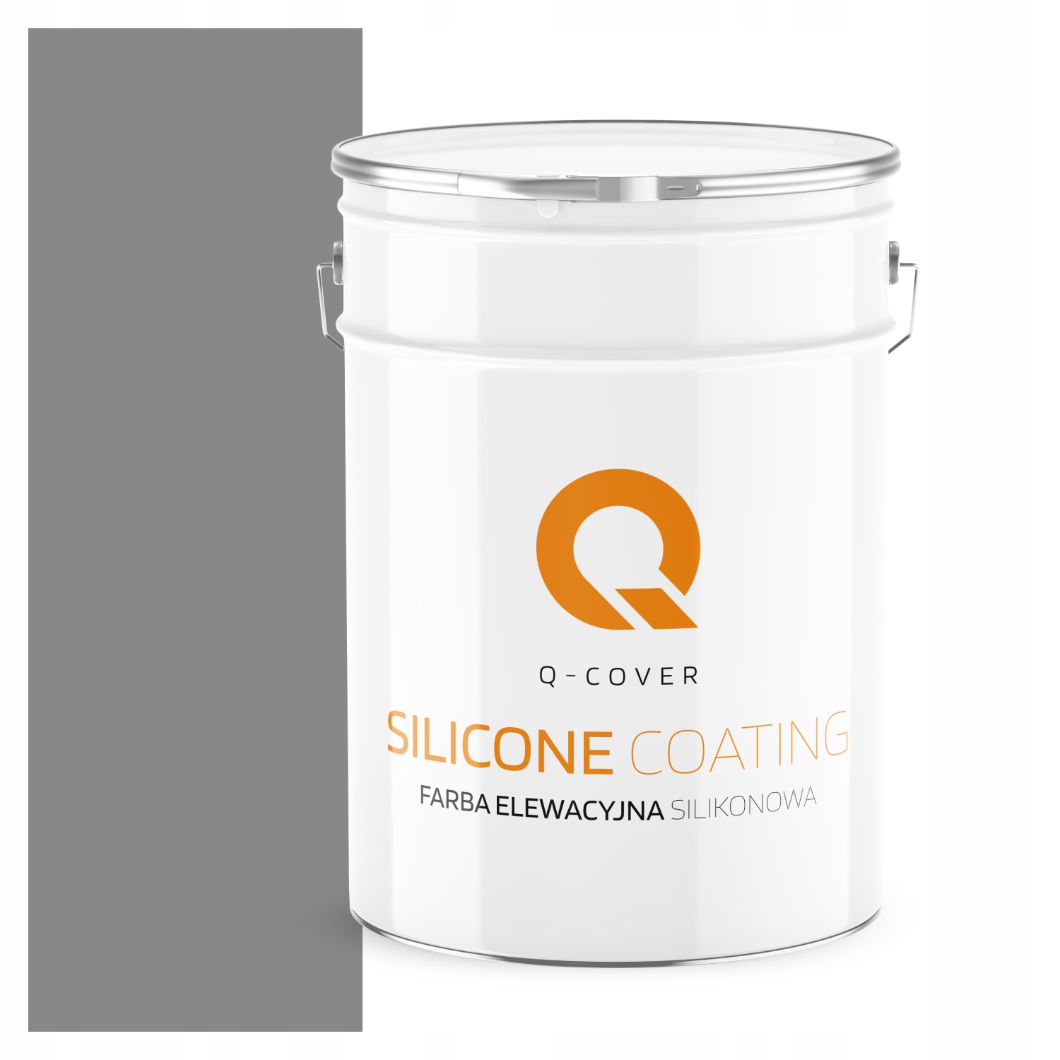 Vonkajšia Fasádna Farba Šedá 10 L Paropriepustná Šedá Oceľová F265