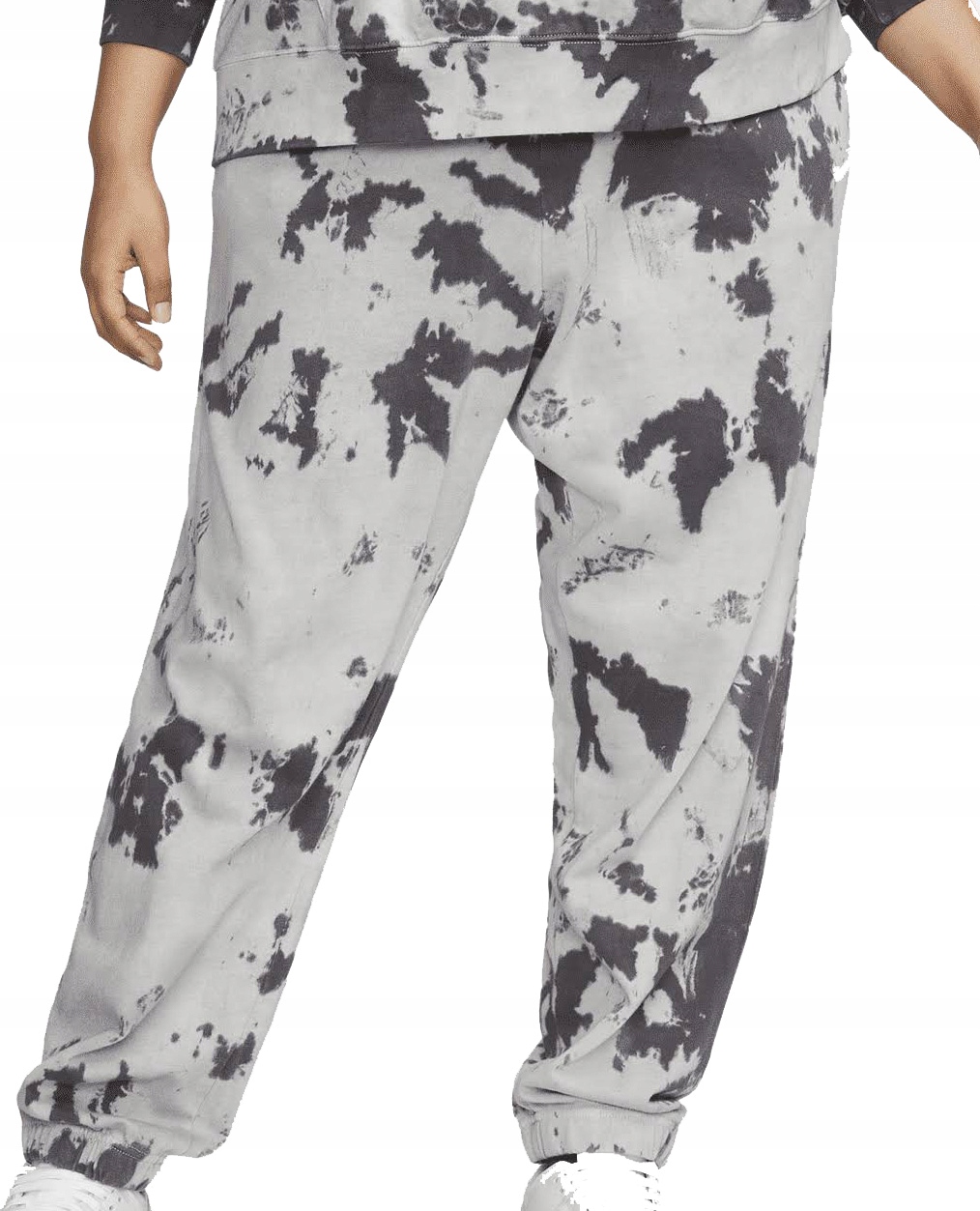 Kalhoty Nike Sportswear Cloud-Dye Jersey Joggers Plus Size DR4979-010 vel. 1X