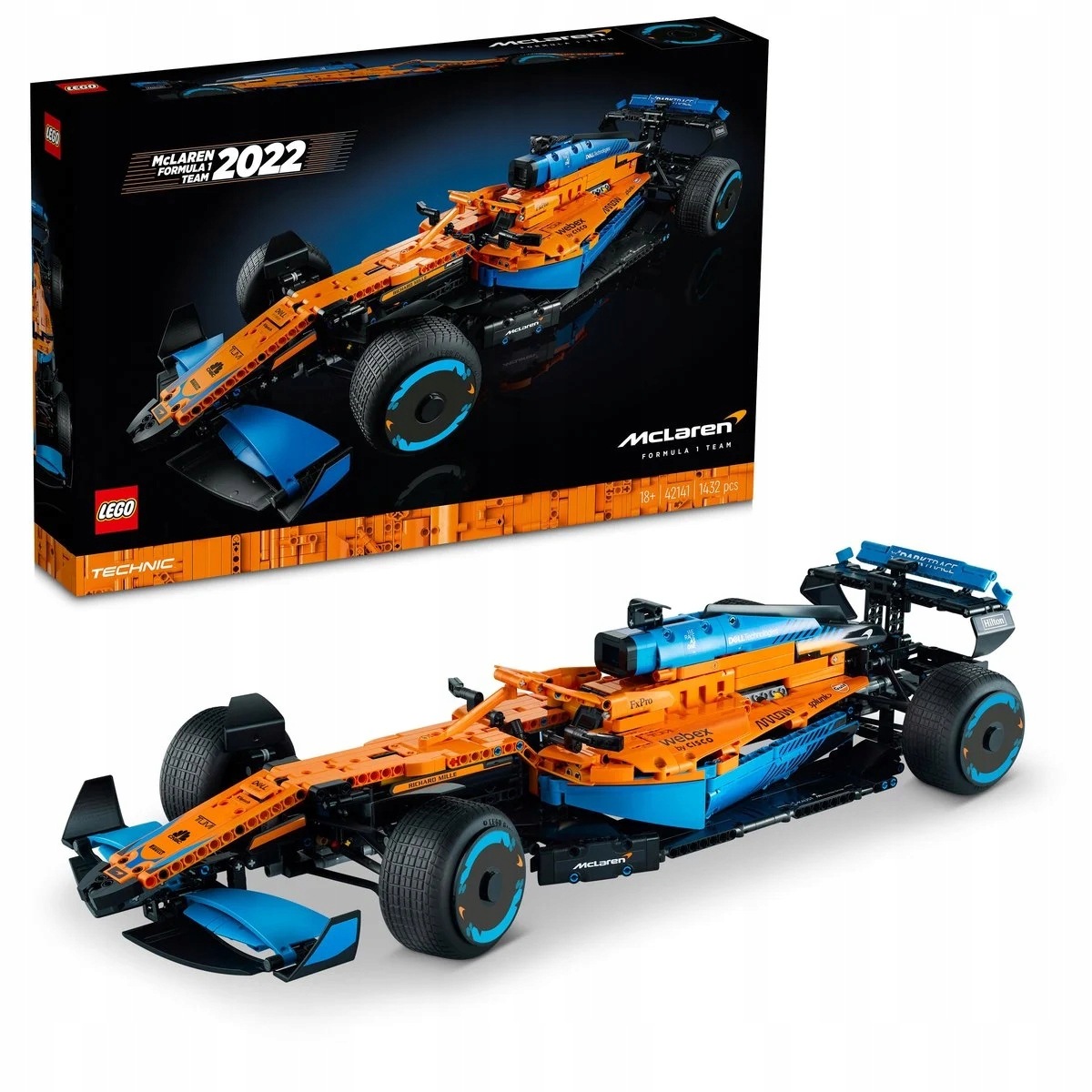 Lego Technic 42141 Formule 1 McLaren 2022