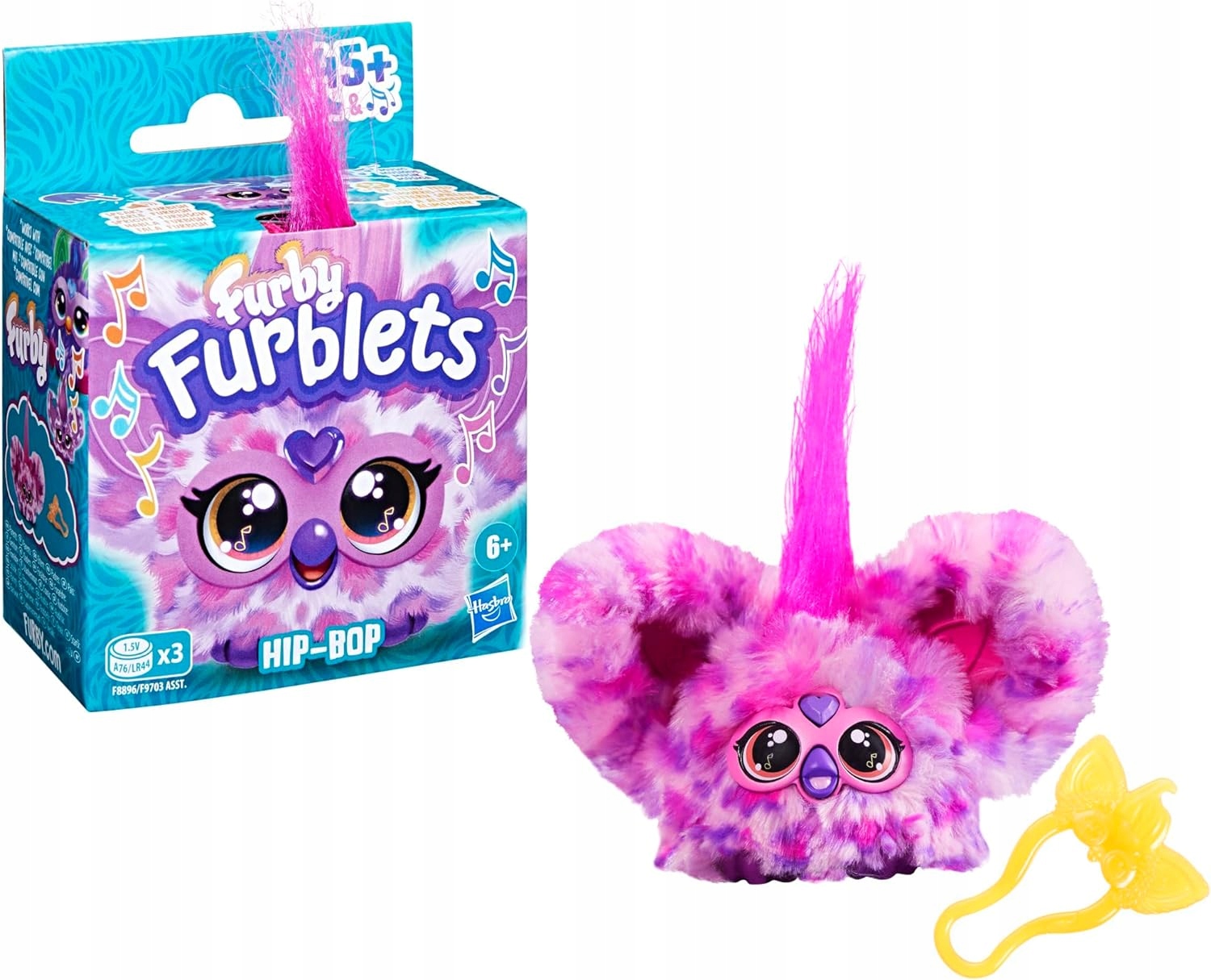 Furby Furblets Hip-Bop Interaktywna Maskotka Dla Dzieci Ponad 45 Dzwięków