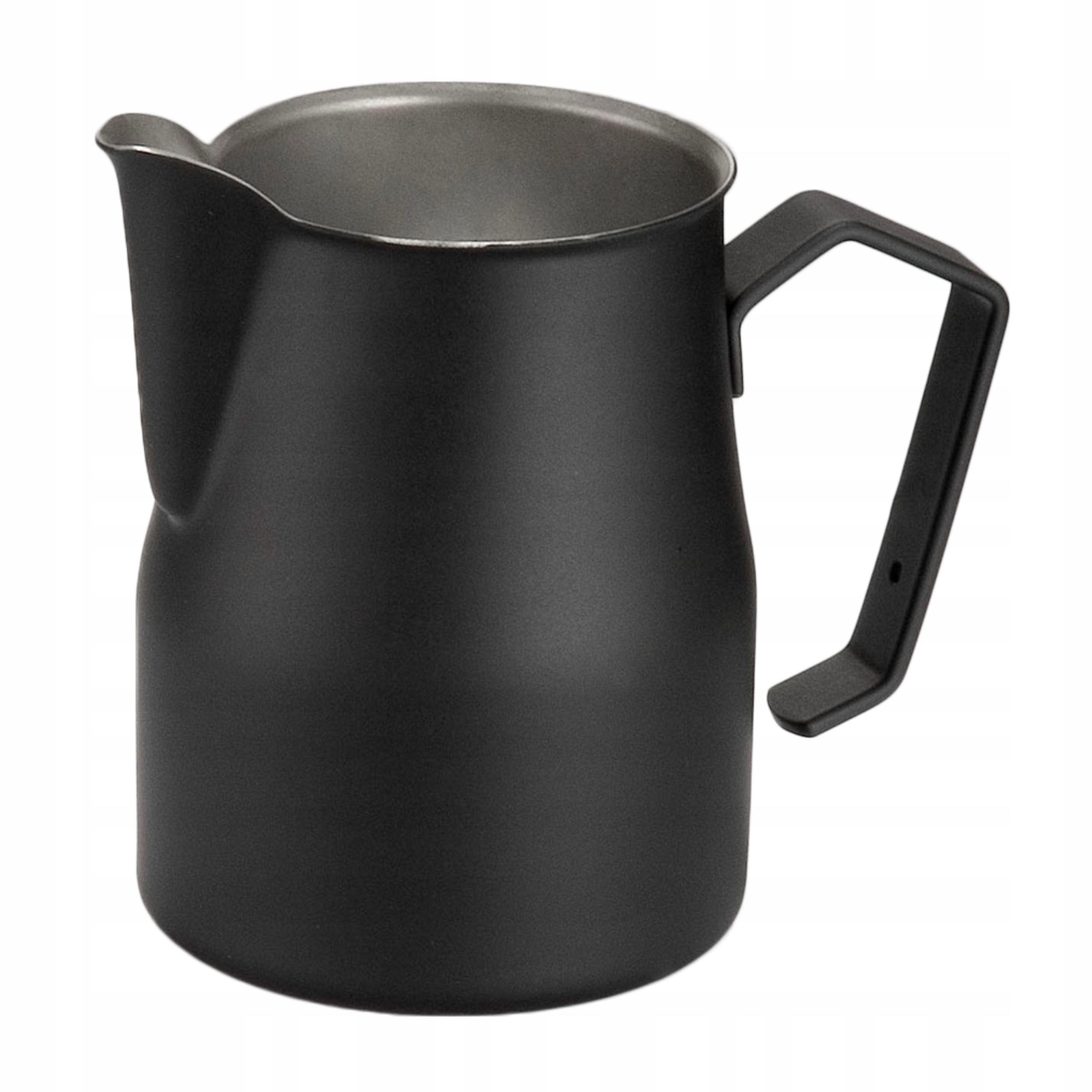 Profesionální konvička na mléko Motta Europa Black, 500 ml