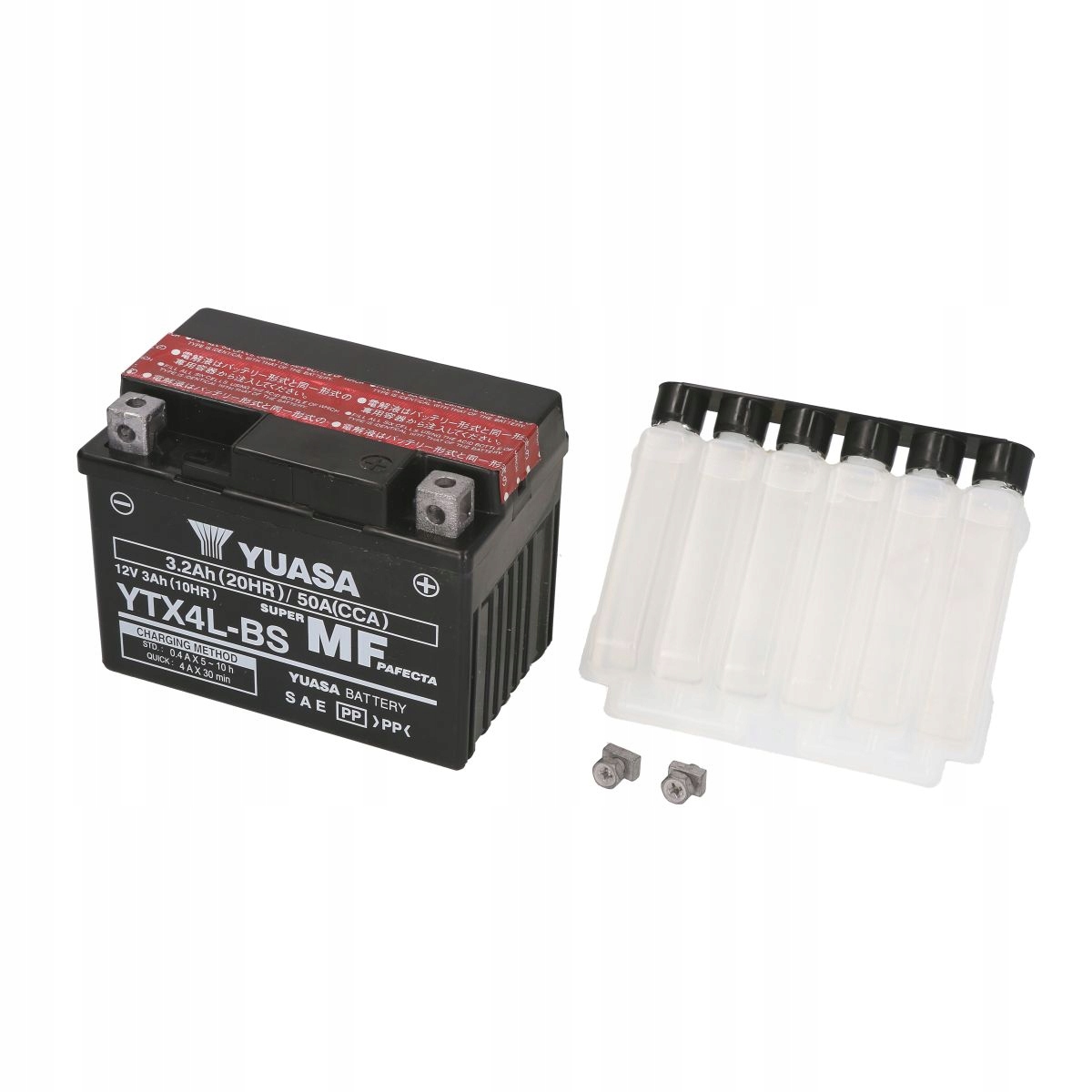 Akumulator YUASA 12V 3,2Ah 50A P+ YTX4L-BS