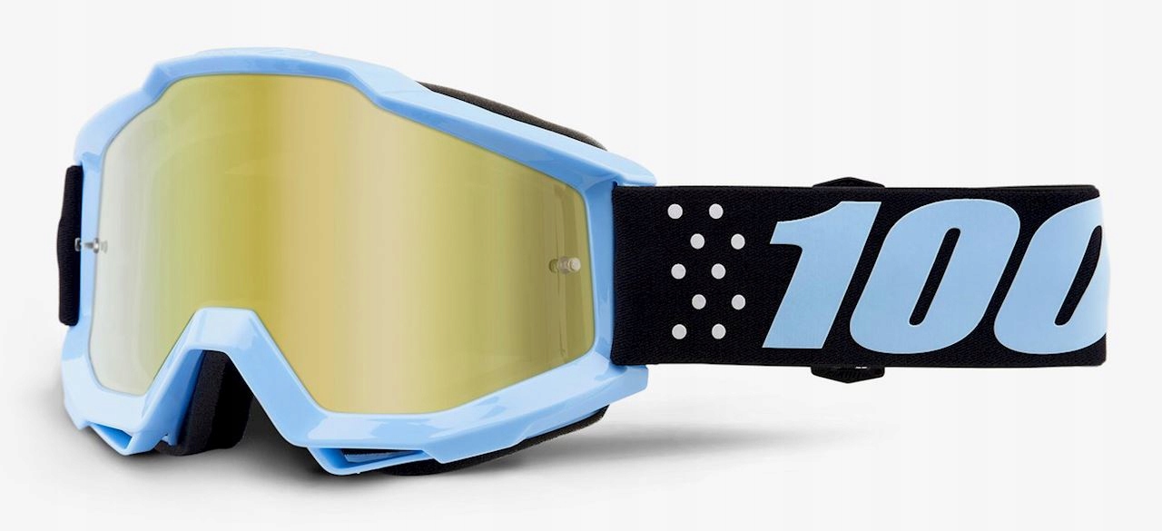 GOGLE MOTOCYKLOWE 100% ACCURI TAICHI GOLD