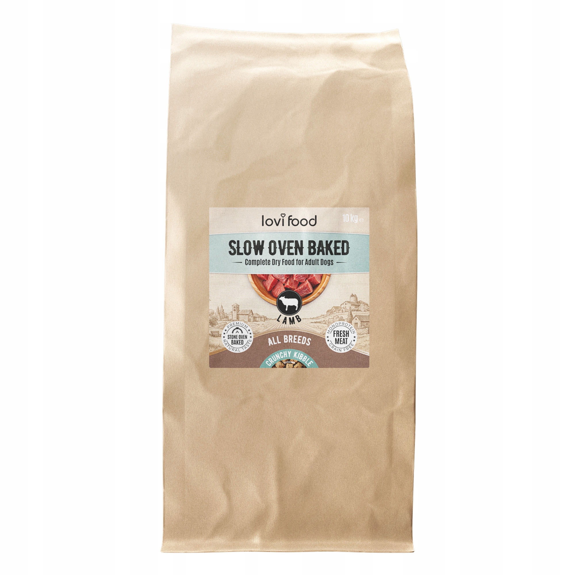 Lovi Food Slow Oven Baked karma pieczona dla psa, z jagnięciną 10kg