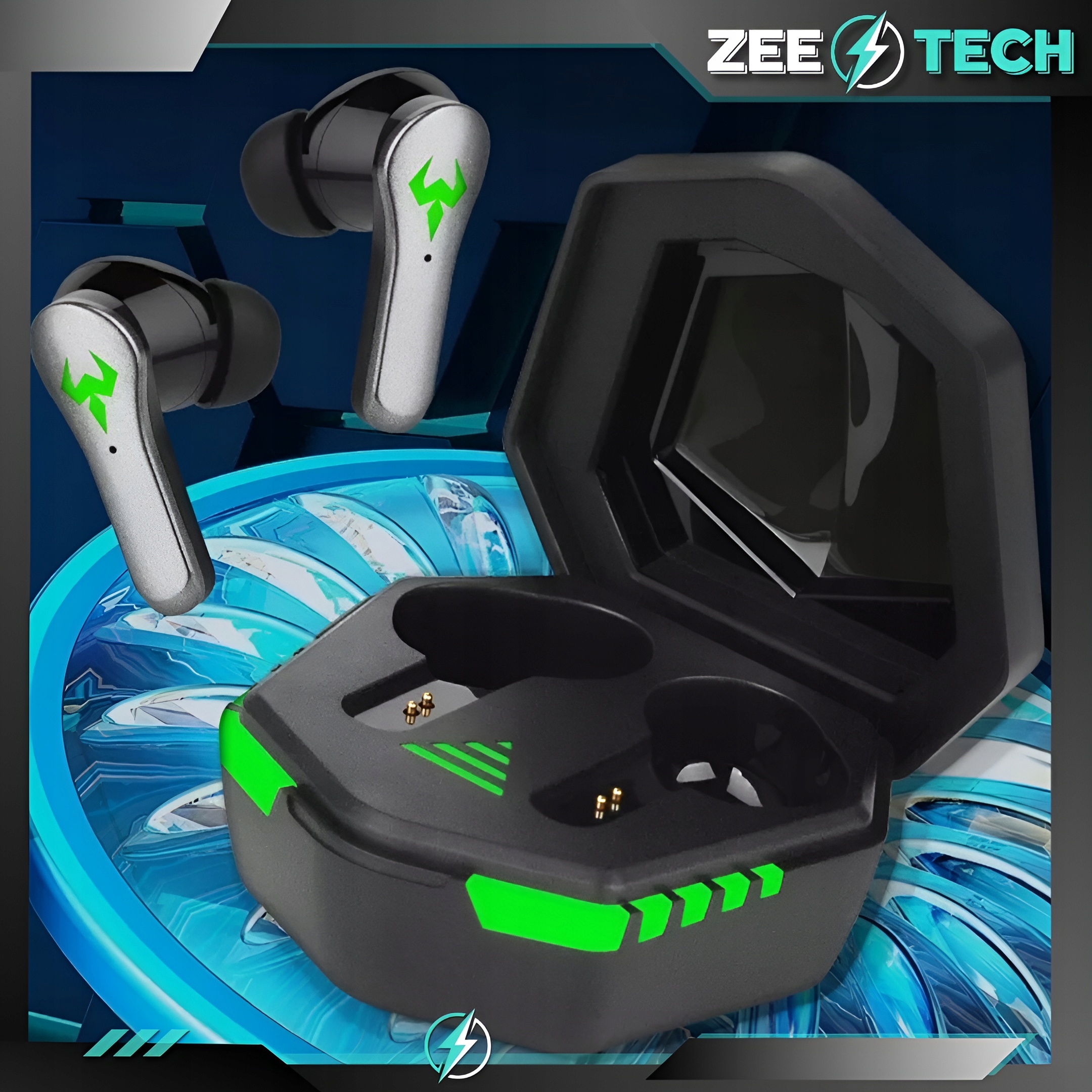 SŁUCHAWKI BEZPRZEWODOWE DOUSZNE Z MIKROFONEM BLUETOOTH SPORTOWE GAMINGOWE Aktywne tłumienie hałasu tak