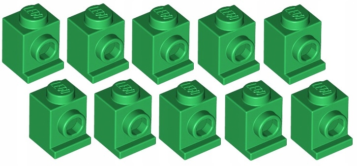 

Lego Klocek 1x1 Wypustka Zielony 4070/4187334 x10