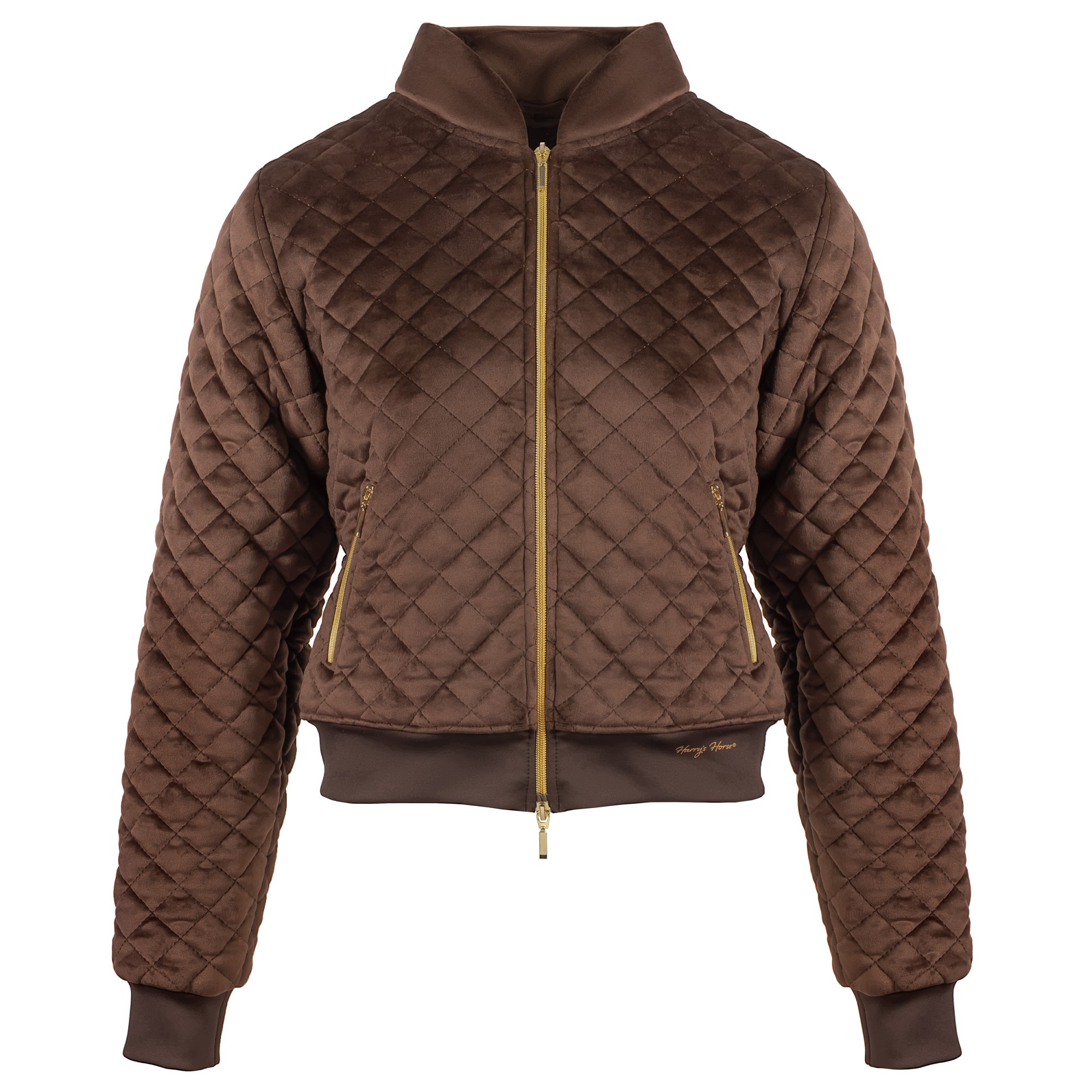 Jezdecká bunda Harry's Horse Bomber Classy 26AW dámská hnědá L
