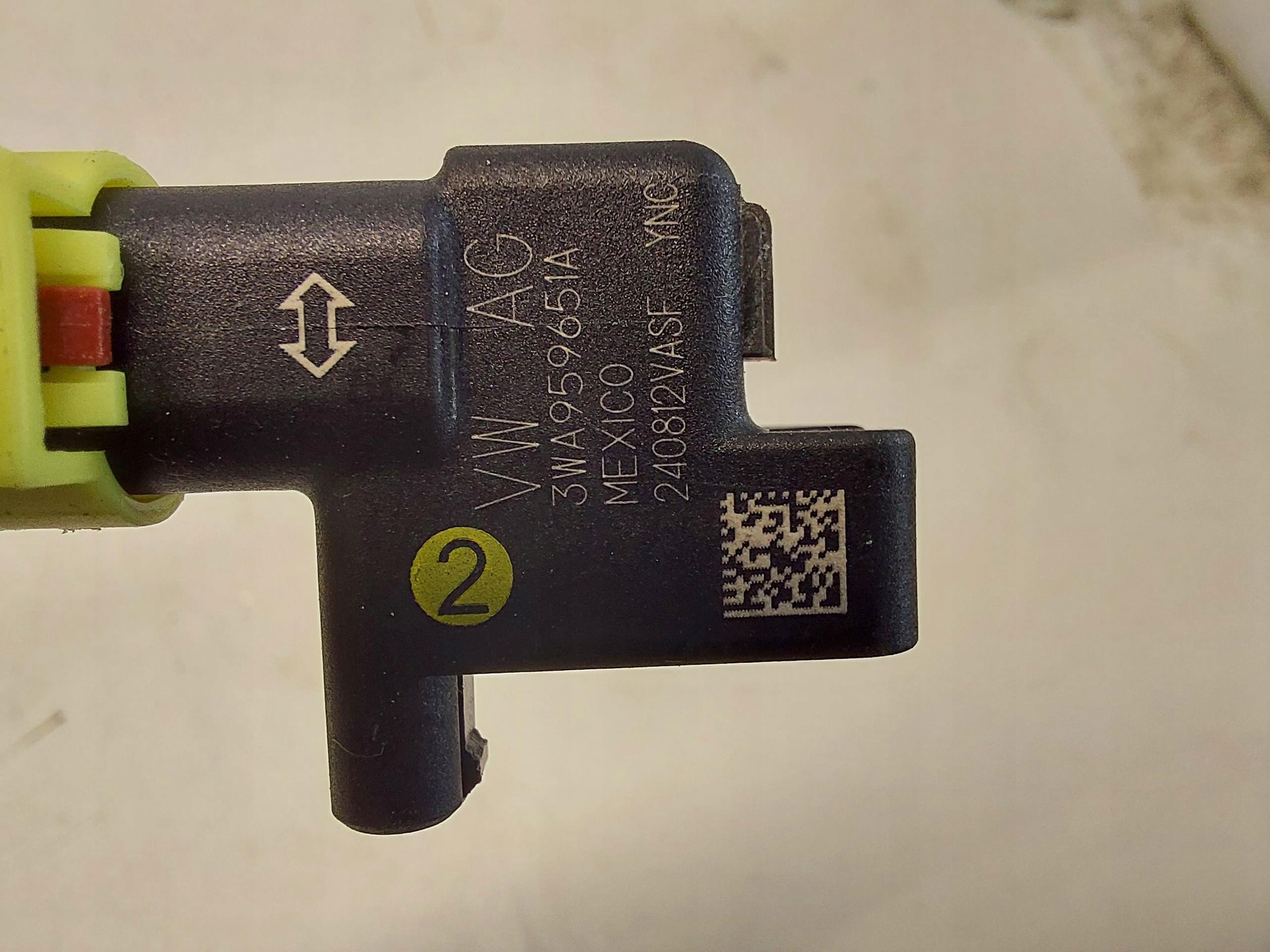 Ford Explorer Capri VII R2KB Crashsensor Drucksensor Airbag 3WA959651A