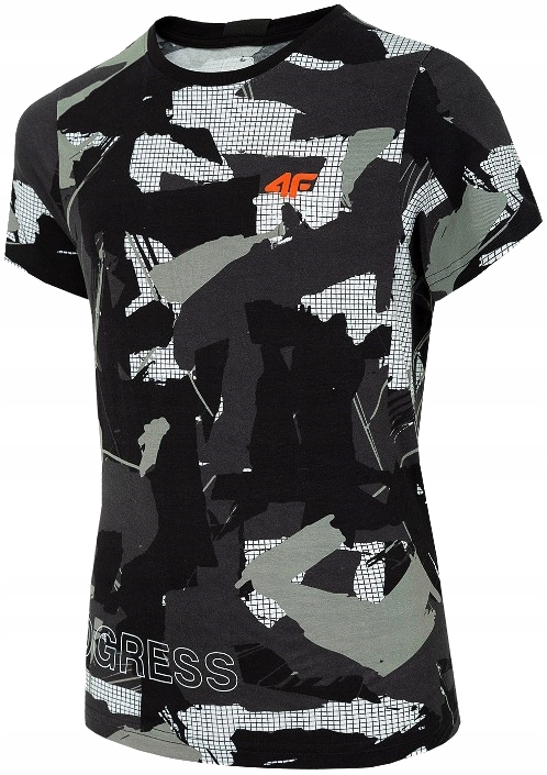 

4F T-shirt Chłopięcy Koszulka JTSM006 r. 164