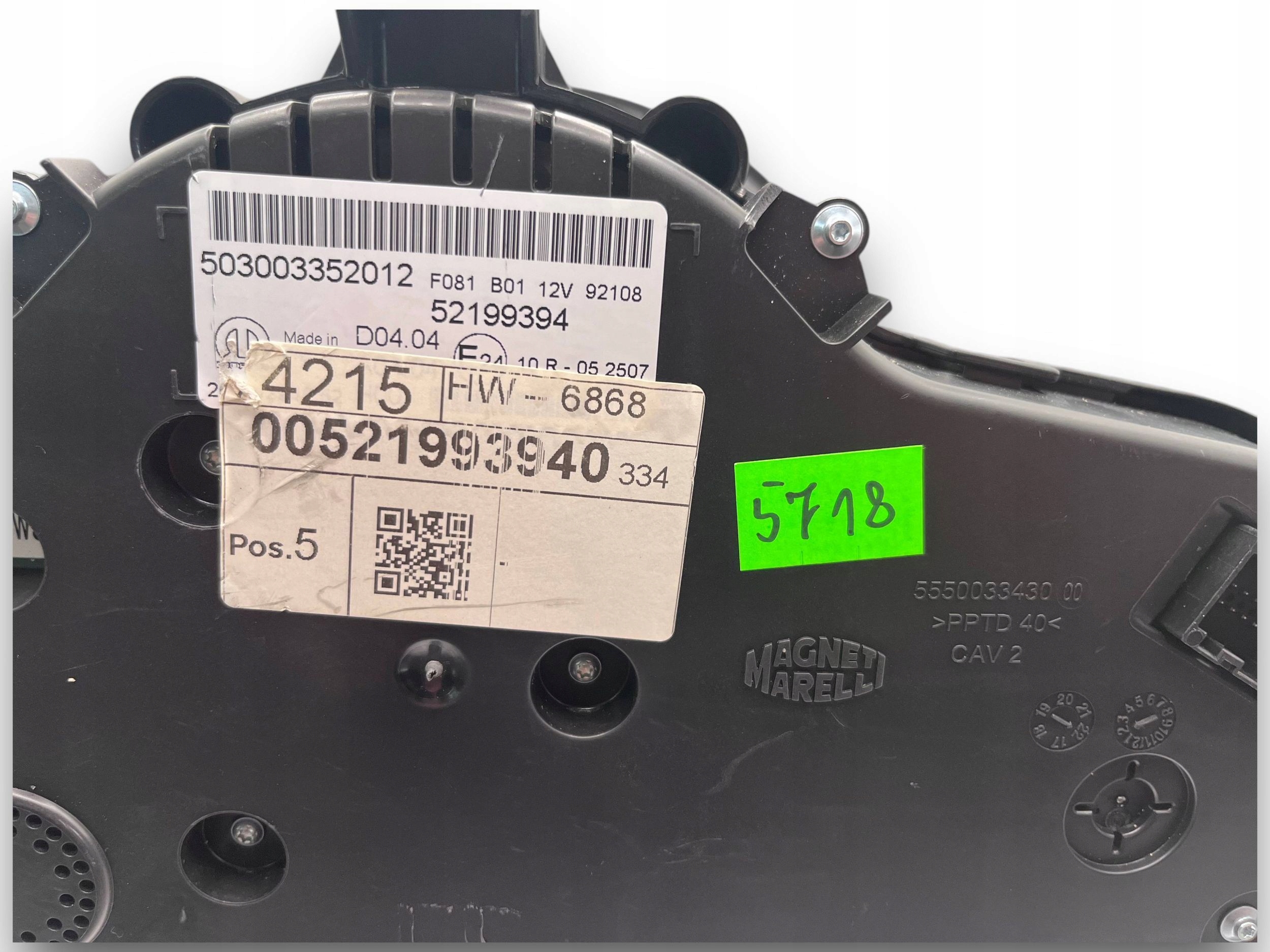 503003352012 dials dials PREDKOSCIOMIERZ FIAT 500 X $J
