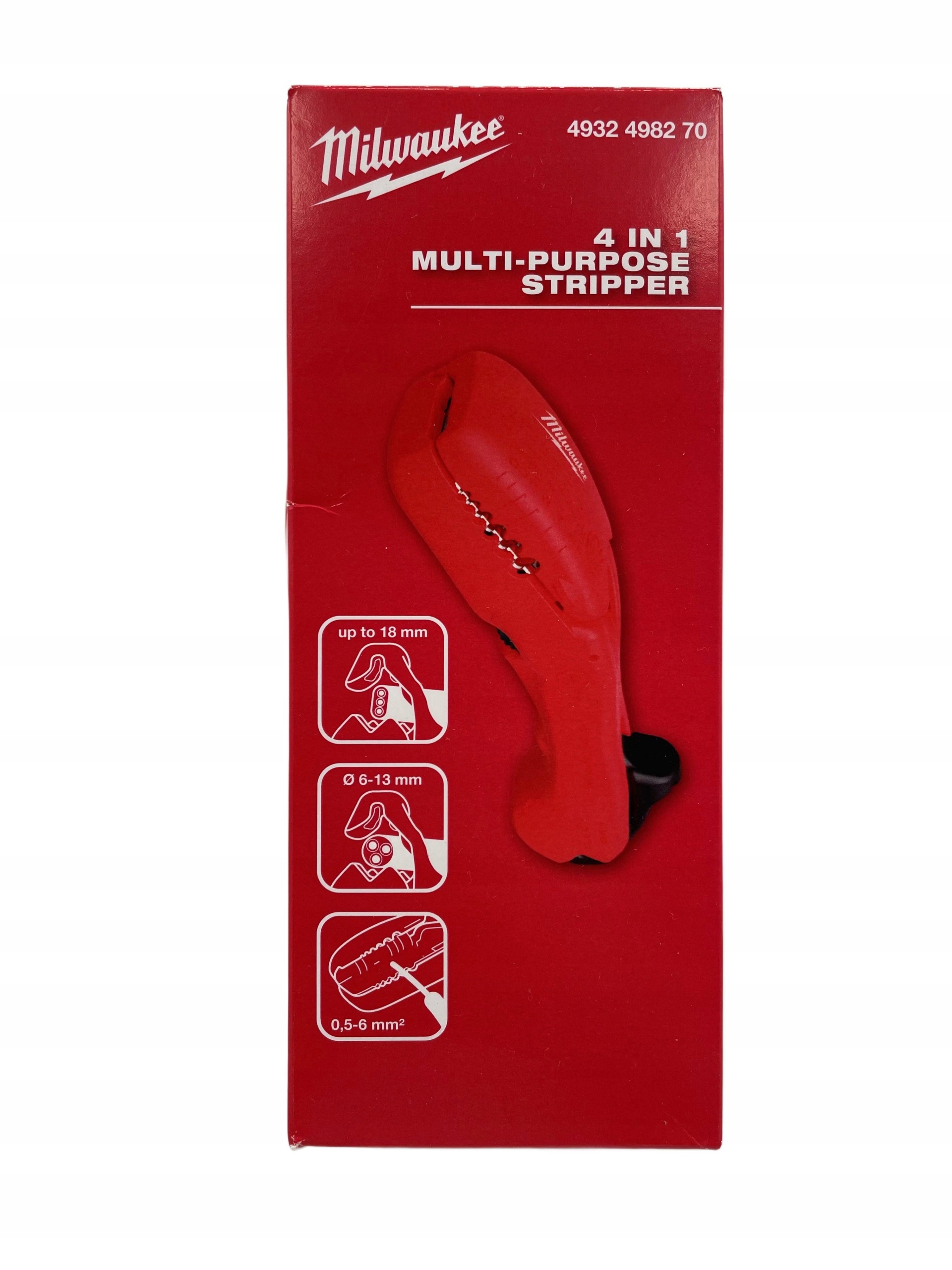 Odizolační kleště 4v1 Milwaukee 4932498270 0,5 mm² 6 mm²