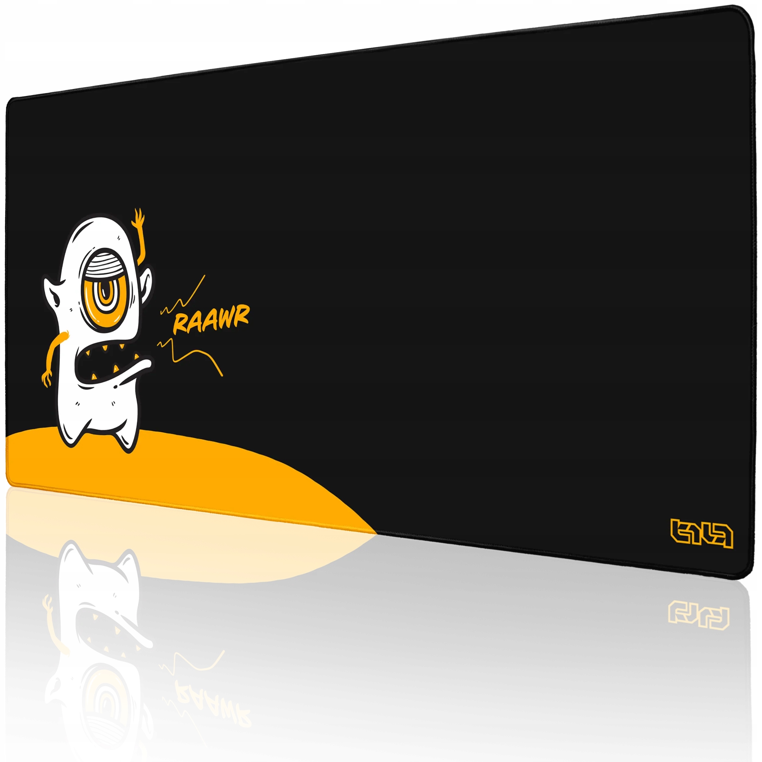 Herní Podložka Pod Myš Raawr 100x50 Tilt Gamingová XL Protiskluzová
