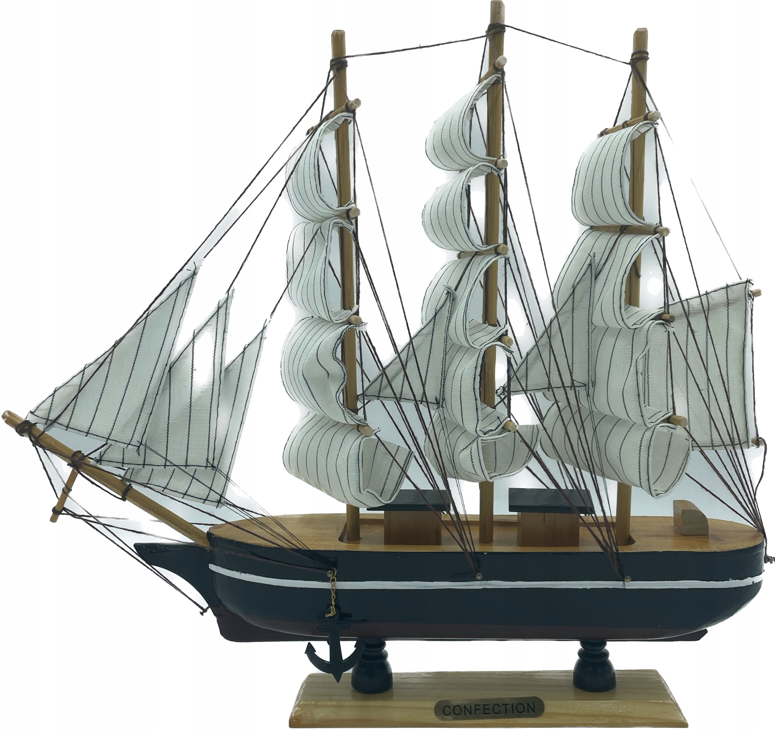 Drewniany gotowy model Żaglowiec Żaglowca 41cm