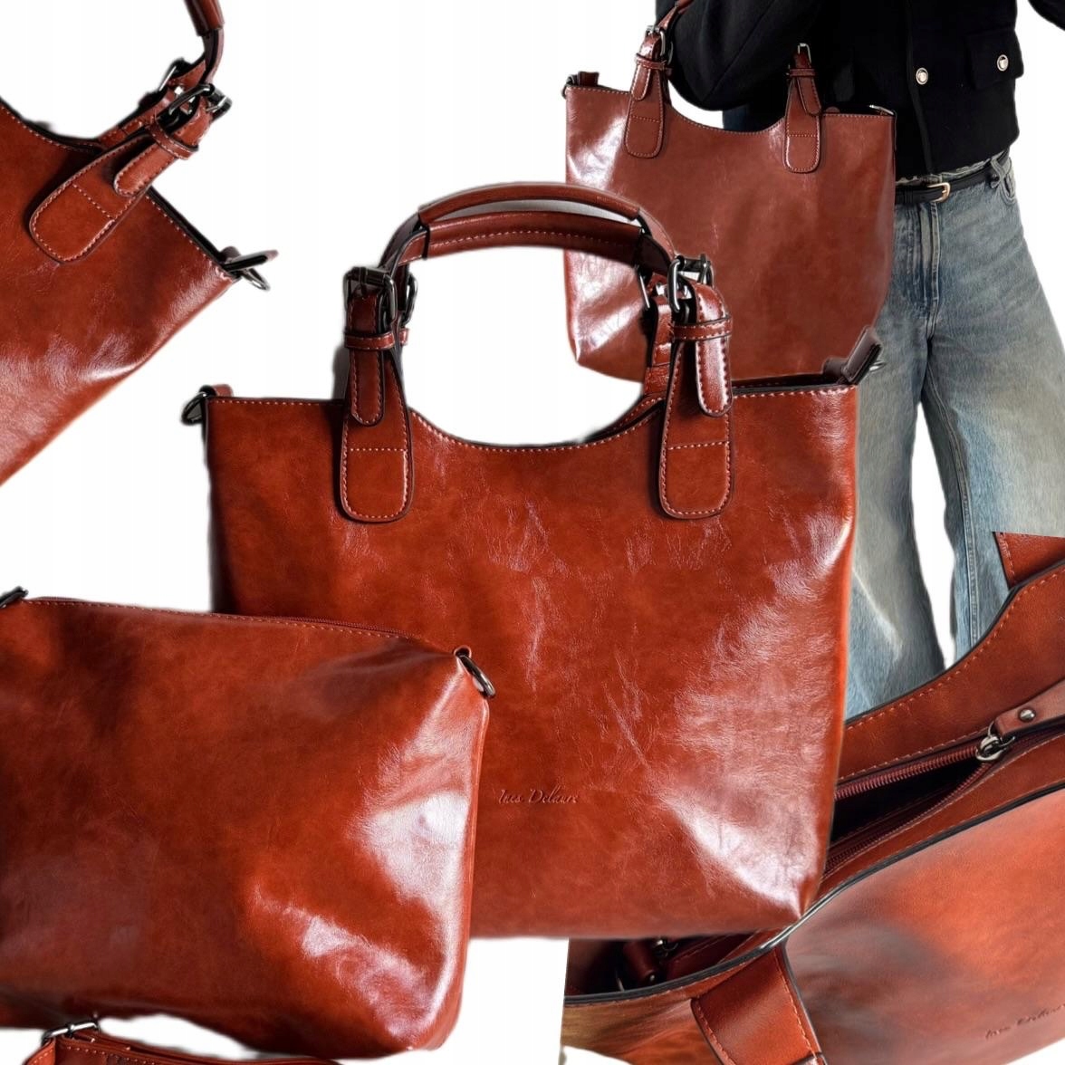 Dámská Kabelka Dárek Na Velikonoce Camelová Taška Ines Delaure Dárek A4