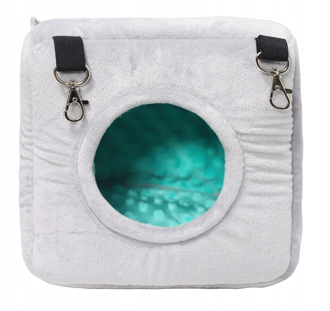 Levně Domeček Budka Metový Vel 20 x 20 x 20 cm pro hlodavce Mimiko.