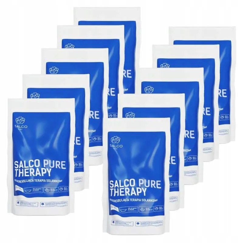 Sól do kąpieli Salco Therapy Pure, naturalna sól bocheńska