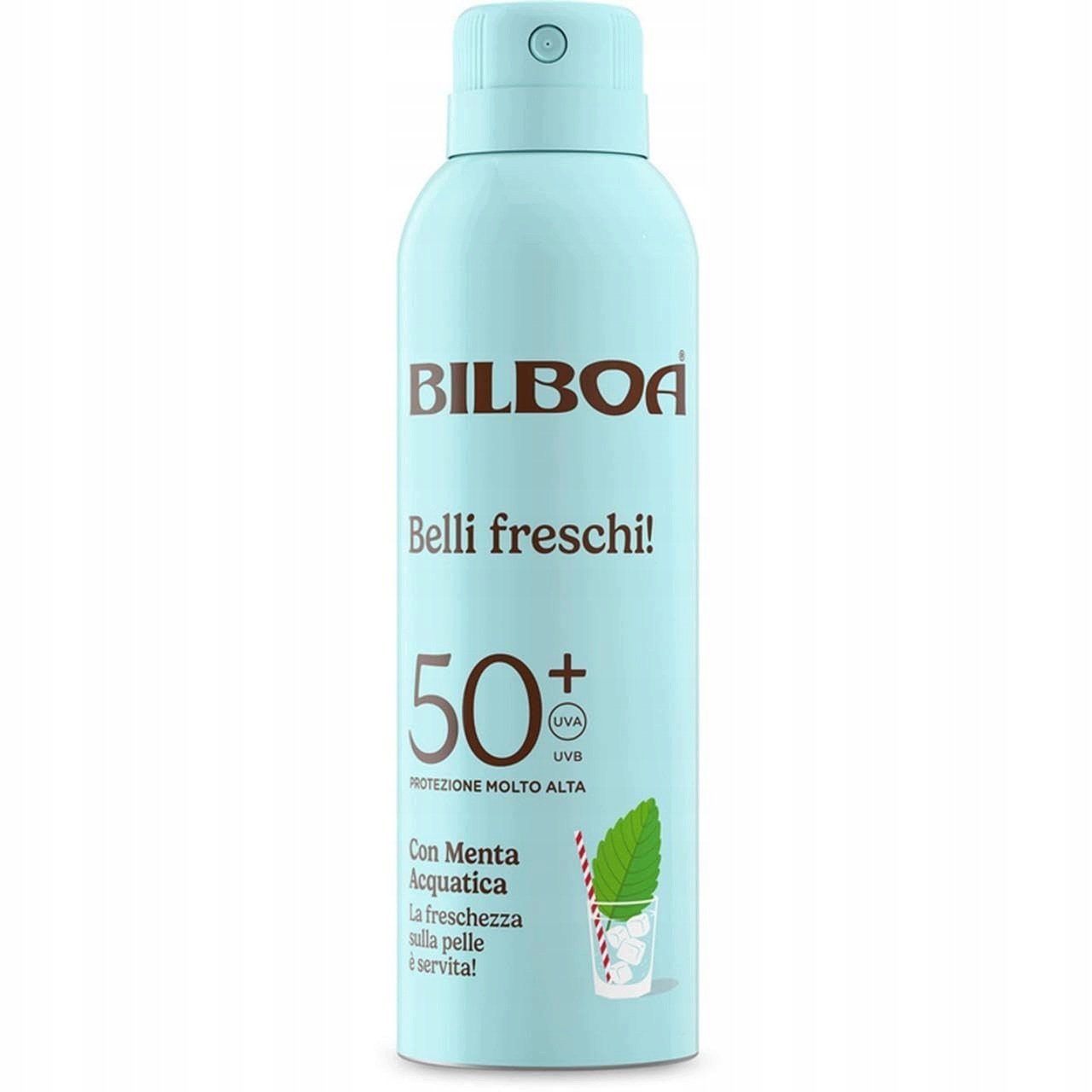 Balzám na opalování Bilboa s vodní mátou, 50 Spf