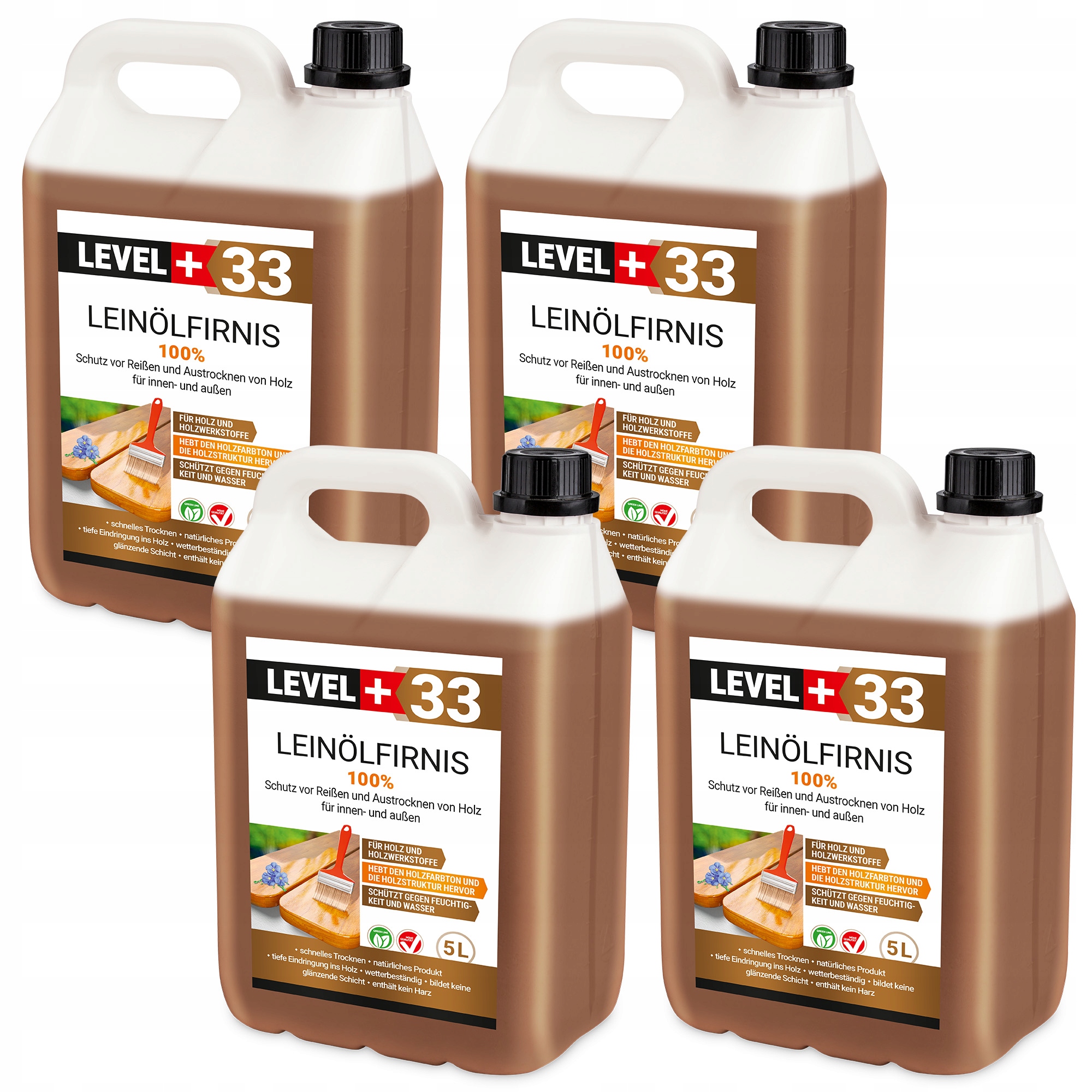 Lněný pokost 20L Rychleschnoucí lněný olej L+33