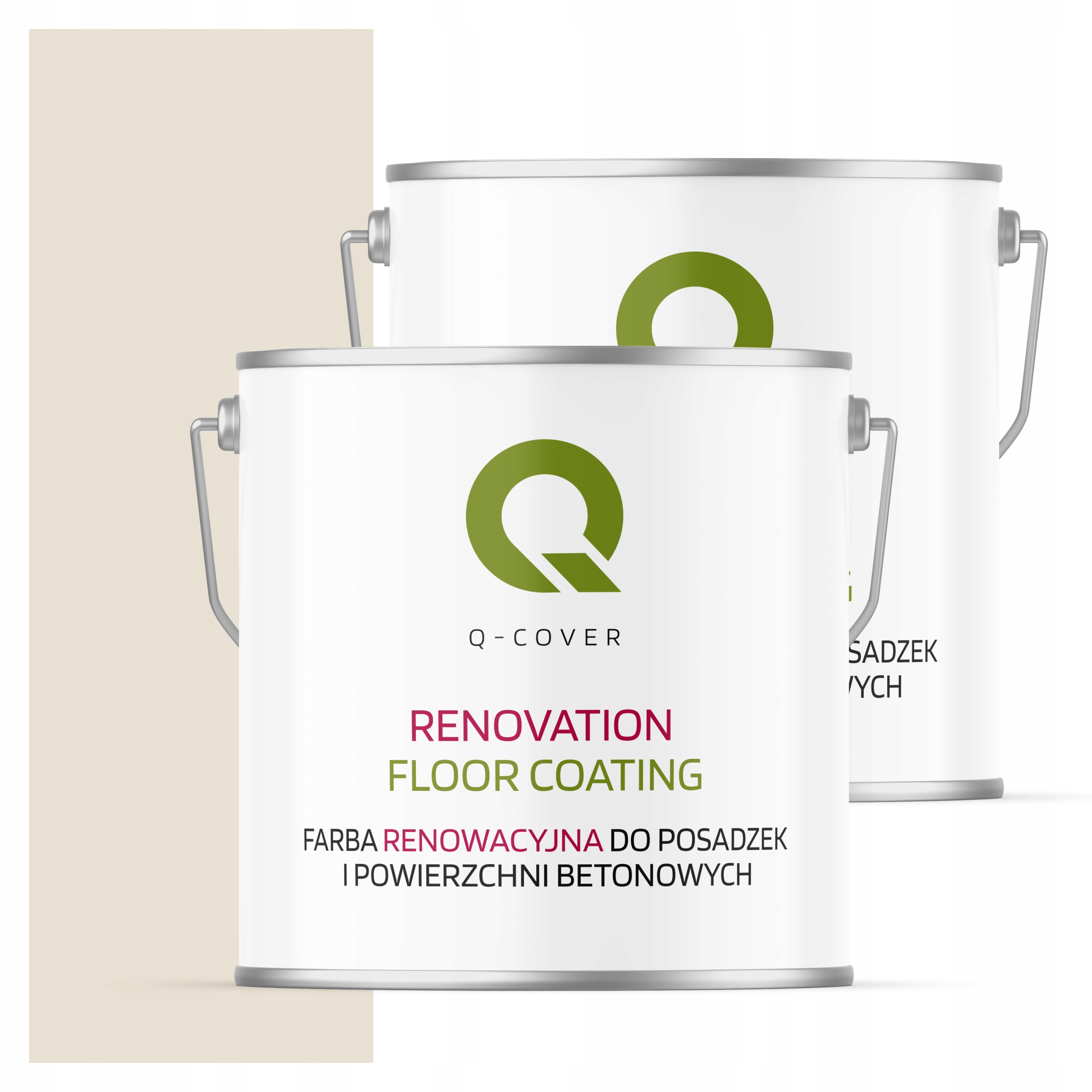 Ochranná farba na betónové podlahy Renovačná krémová 9001 Satén 5L