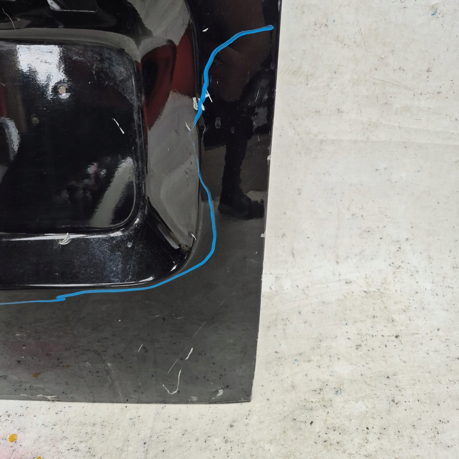 PEUGEOT EXPERT JUMPY PROACE 16- door left rear part rear.