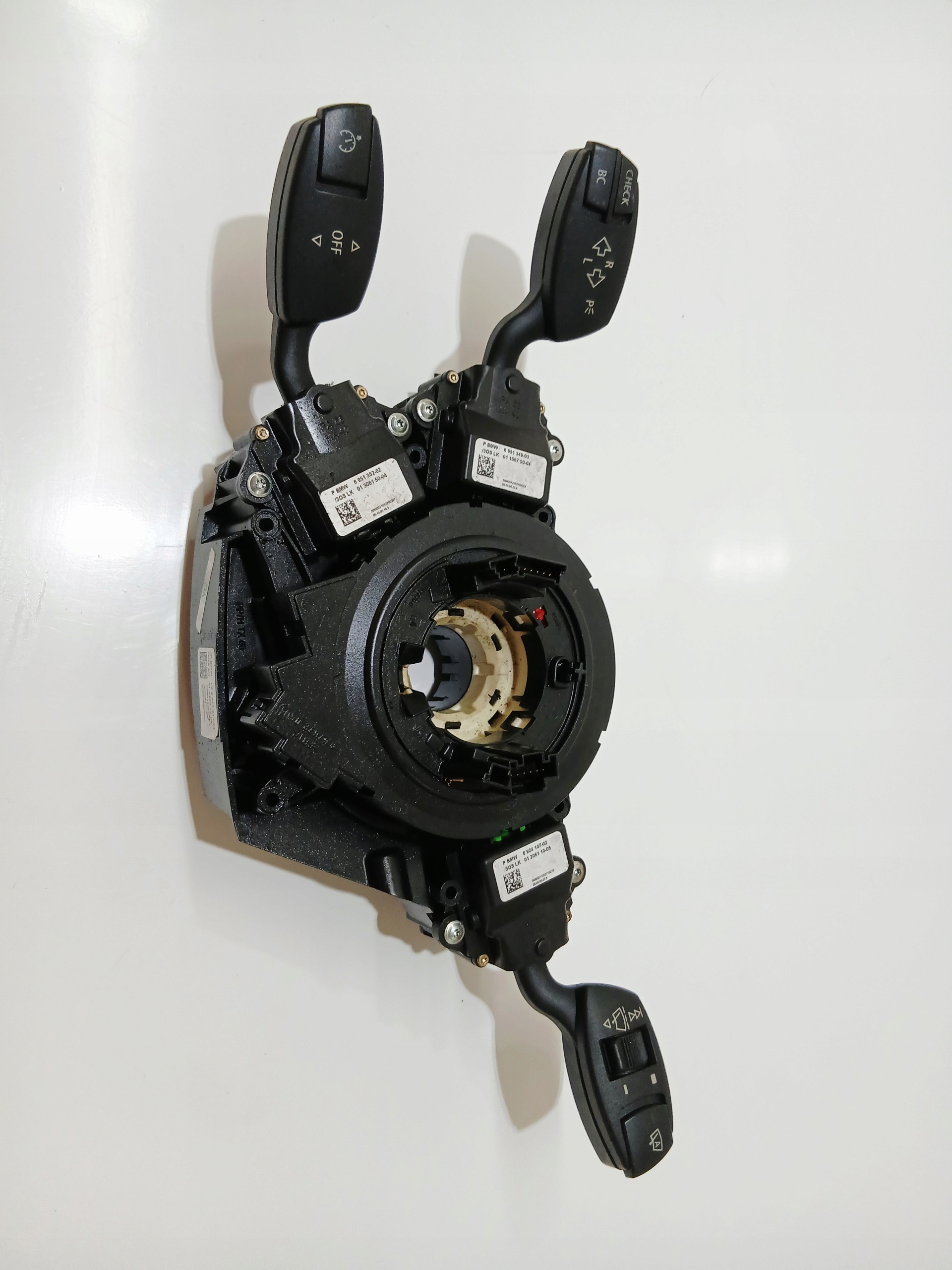 BMW E61 PANEL steering wheel levers and controls 6976394 OE