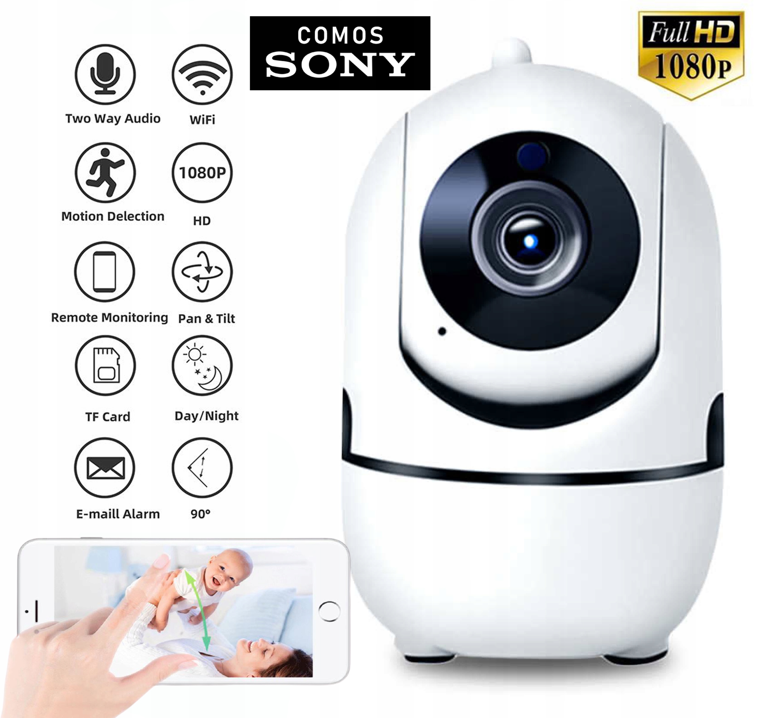 NIANIA, KAMERA IP CMOS SONY SNC-IPHV10 FullHD WIFI EAN (GTIN) 40301068