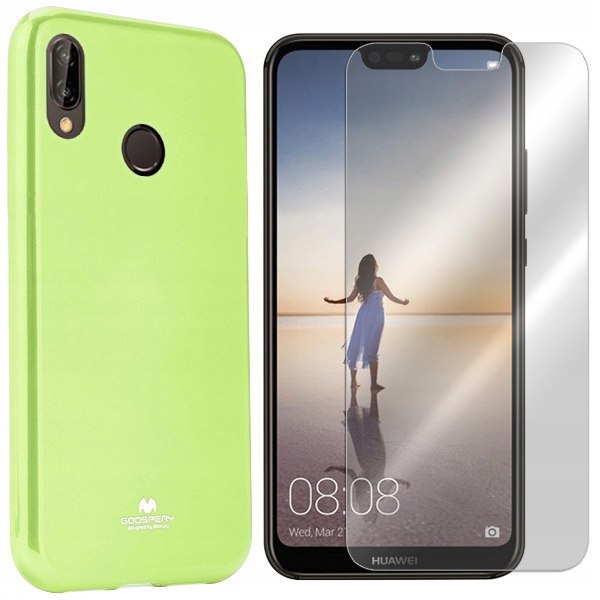 

Etui Do Huawei P20 Lite Case Mercury Jelly + Szkło
