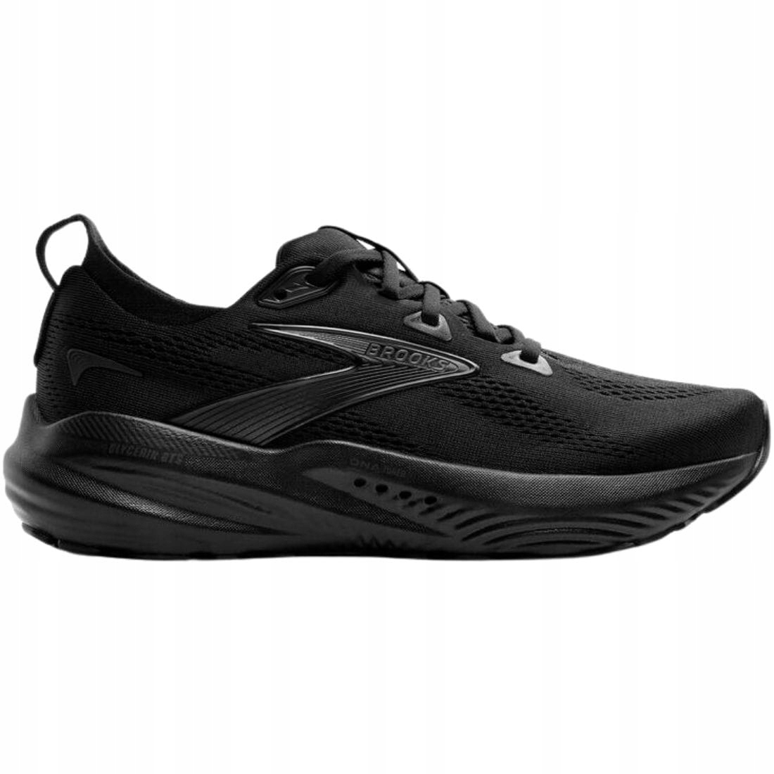 MęskiBrooks Glycerin Gts 22 Black/Black/Ebony 45