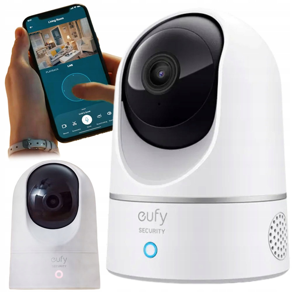 Vnitřní Kopulová Kamera Anker Eufy E220 2K 2MP Wifi Otočná Ai