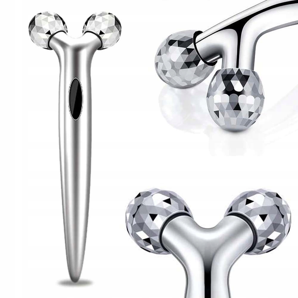 

Masażer roller do twarzy pod oczy szyi podbródka