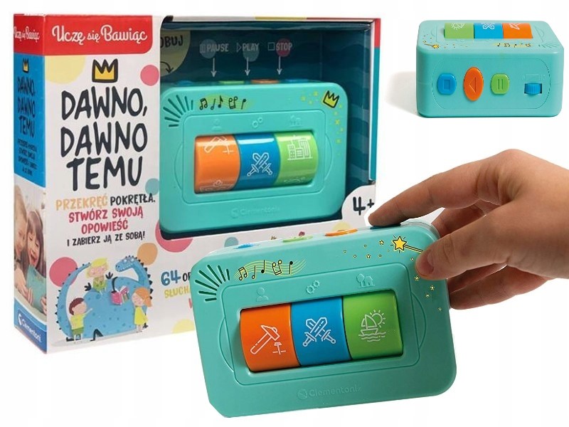 Clementoni Gawędziarz - Dawno, Dawno Temu 50680 Rodzaj książeczki edukacyjne