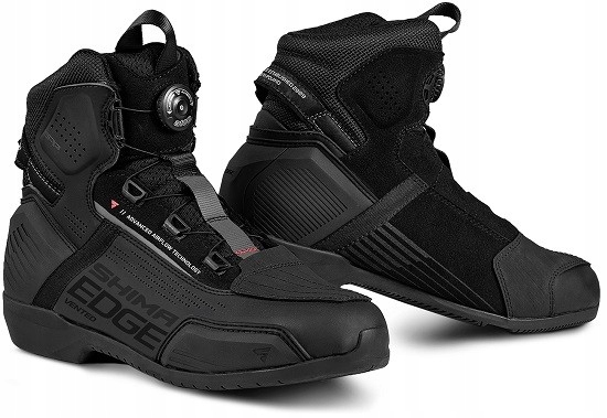 Shima Edge Vent Men Black krátke pánske motocyklové topánky 41
