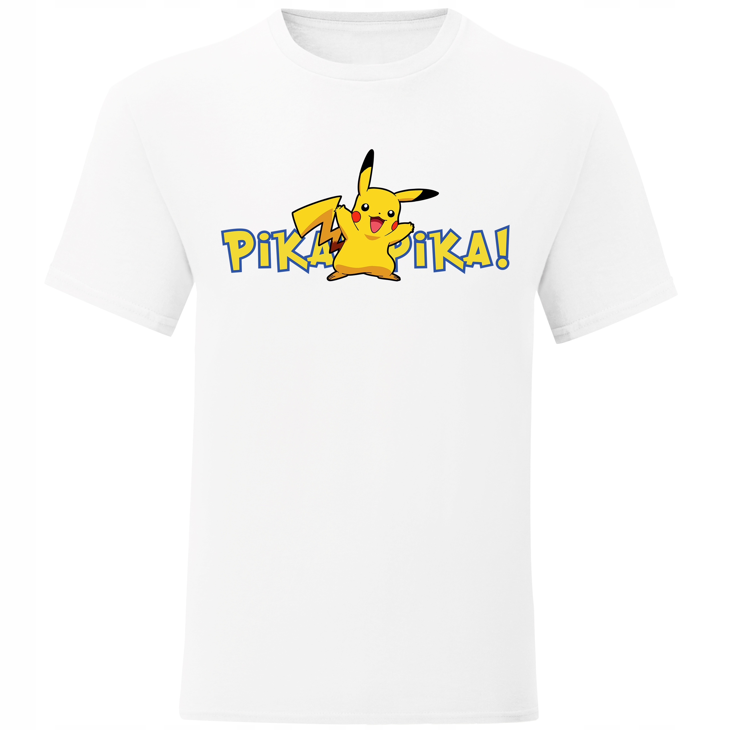 KOSZULKA DZIECIĘCA PIKACHU PIKA PIKA ROZ 140