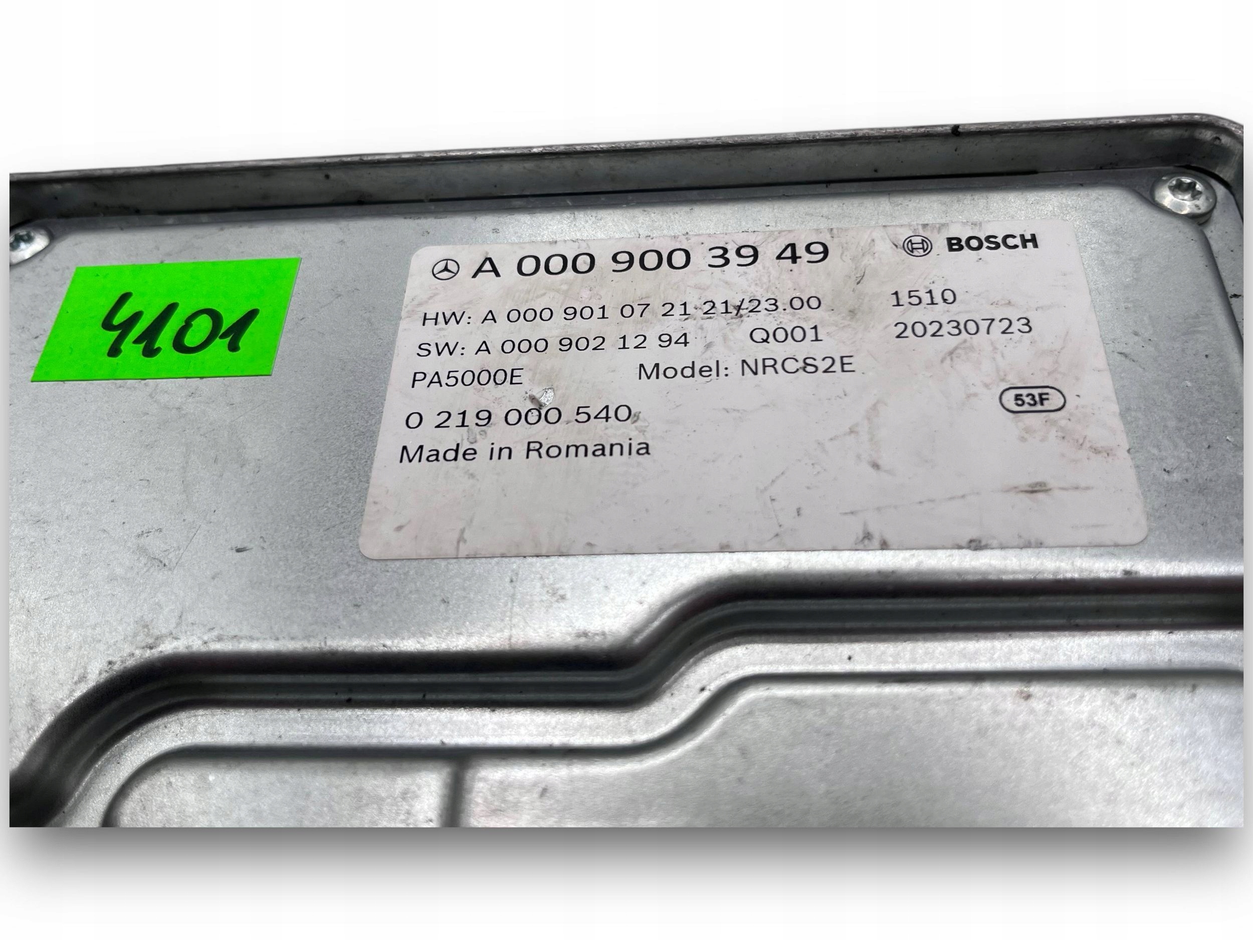 Mercedes-Benz W247 control unit module PDC A0009003949 $J