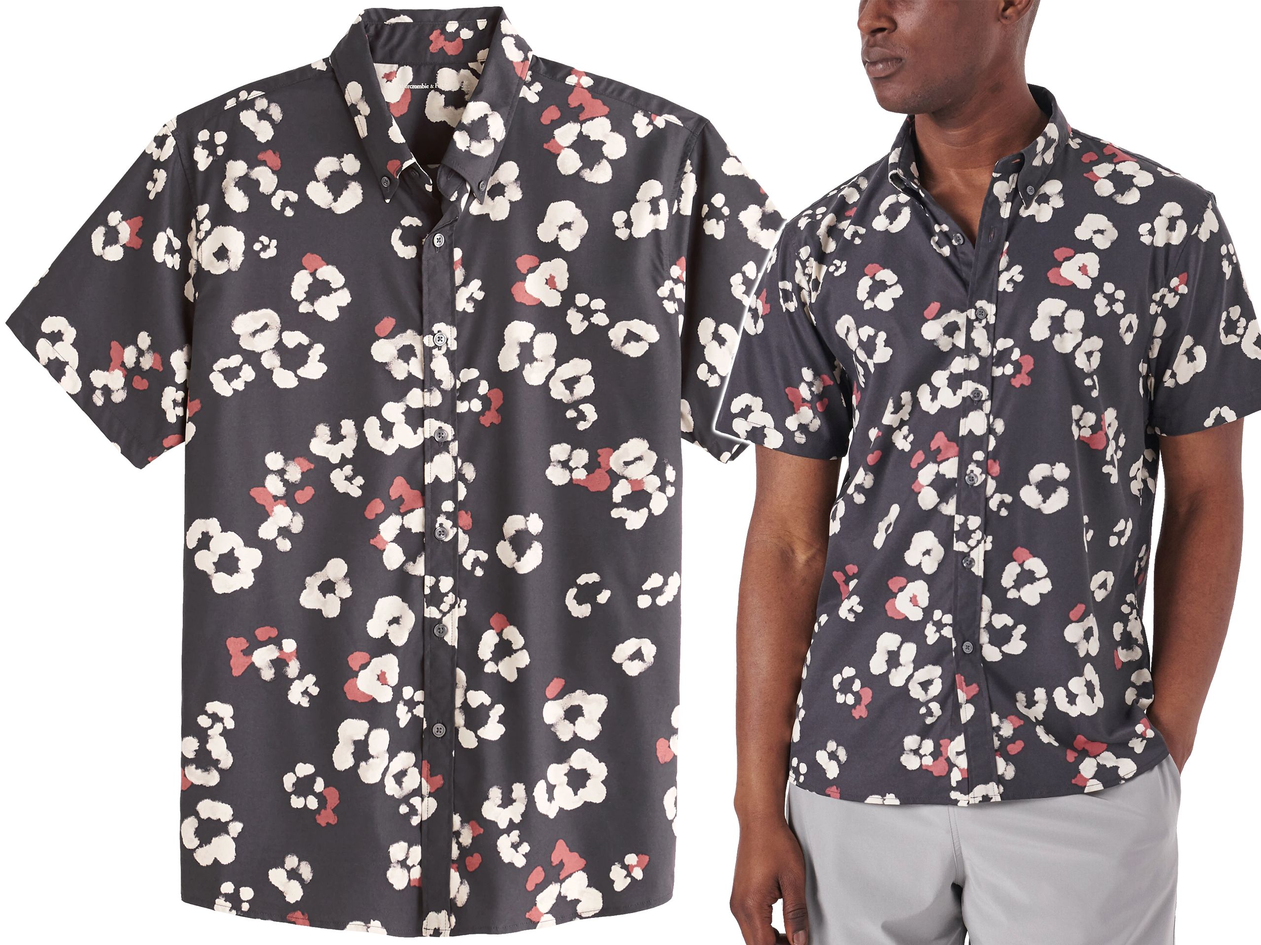 

Abercrombie Hollister Koszula Krótki Rękaw Usa XL