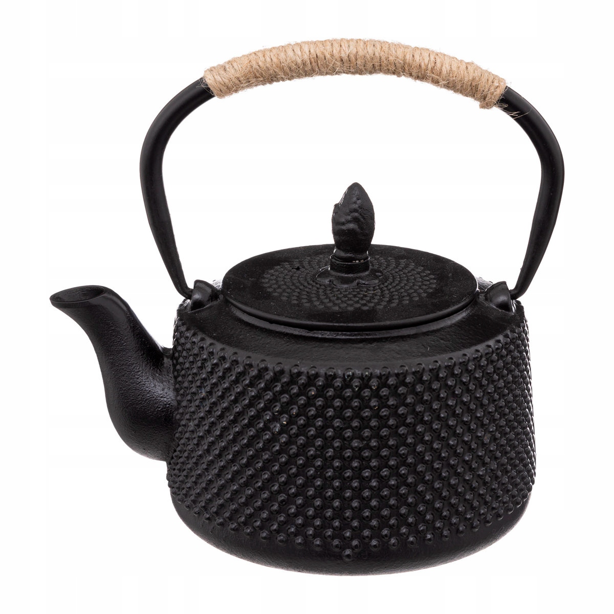 

Dzbanek Na Herbatę ceramiczny czarny z uchwytem 1L