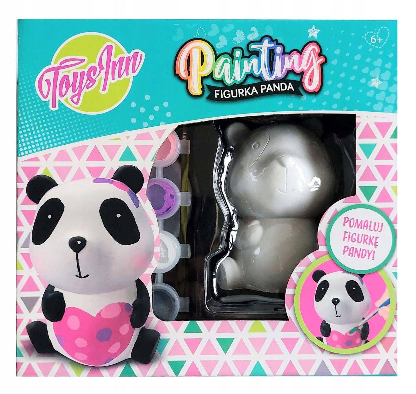 

Panda figurka do pomalowania zestaw kreatywny 6970