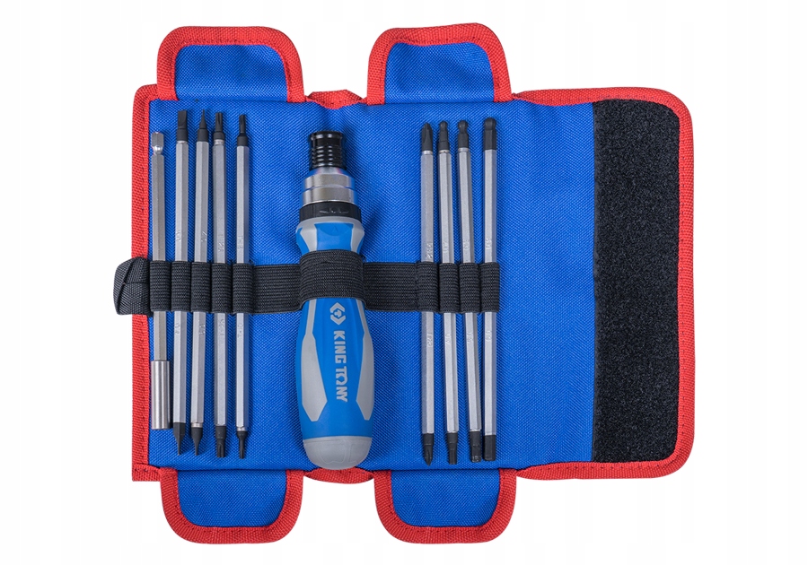 

Zestaw Bitów Wkrętak z grzechotką King Tony