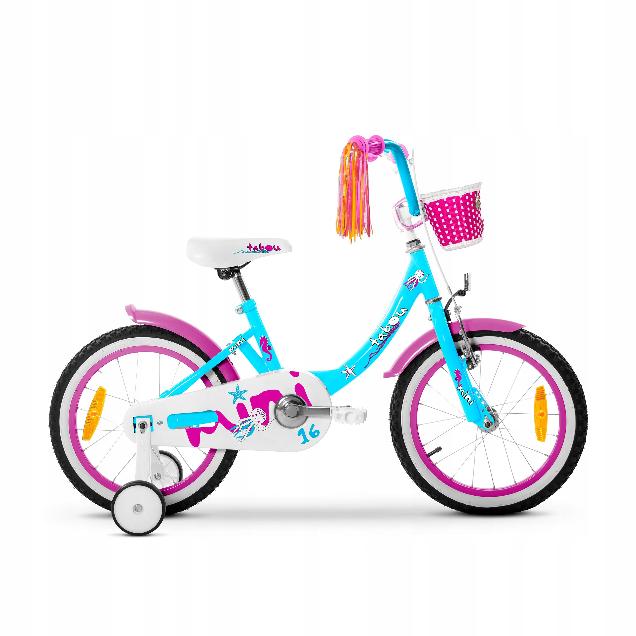 Rower dziecięcy Tabou Mini 20'' niebieski Różowy