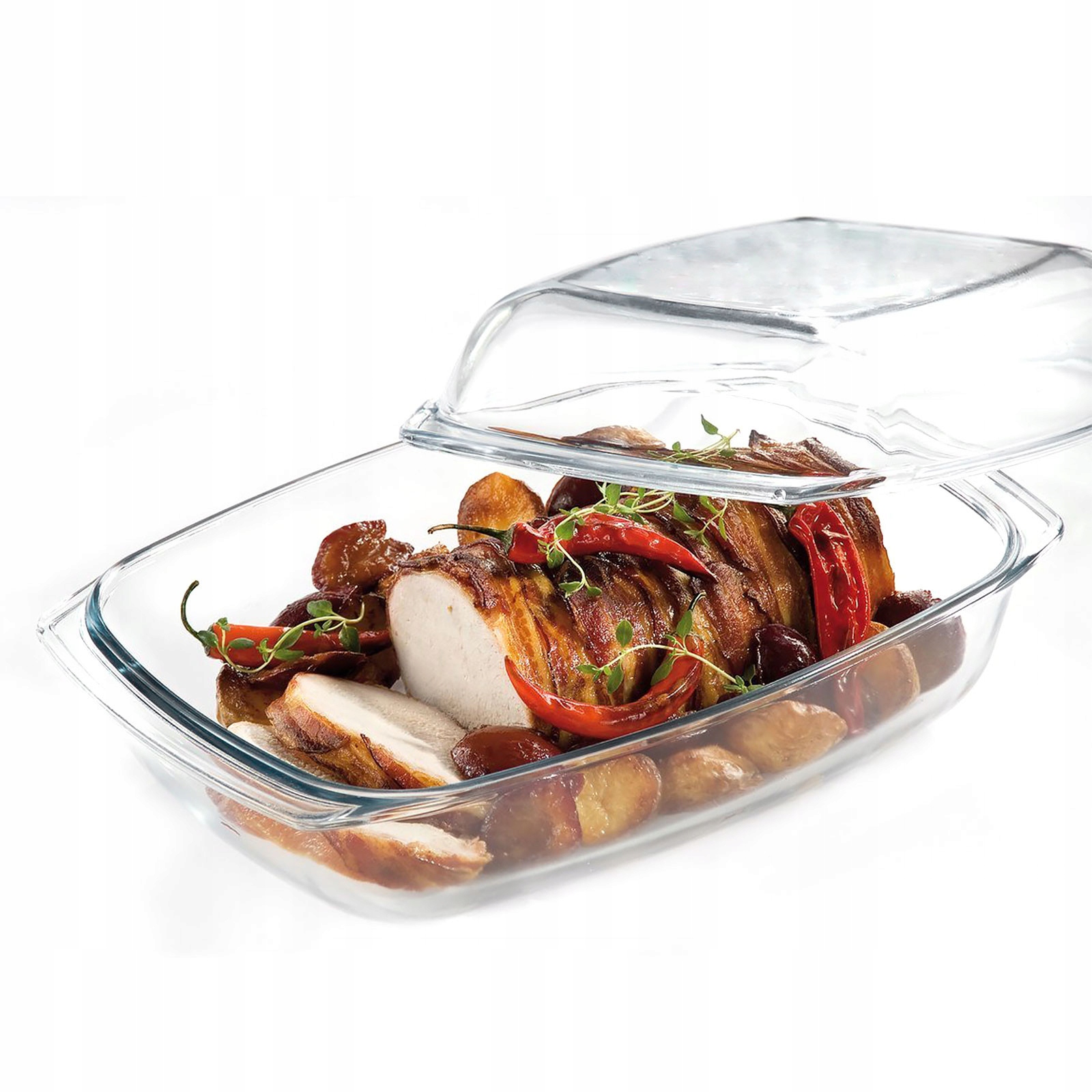 Naczynie żaroodporne 5,2 l prostokątne Pojemność 5.2 l