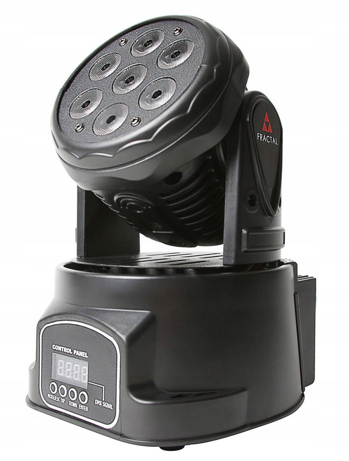 Pohyblivá Led hlava Fractal Lights Mini Moving Head 7x10W Rgbw